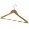 Alba PMBASIC BO Lot de 25 Cintres Standard Bois Clair