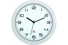 Alba HORNEW BC Quartz Horloge Silencieuse Blanc 30 x 5,5 x 30 cm