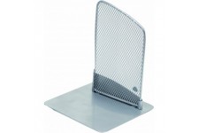 Alba MESHSER M Serre-Livres en Metal Mesh Gris Metal