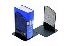 - Serre Livres - Parfaite Stabilite - Metal Mesh - Noir MESHSERN 16 x 13 x 13 cm