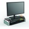 Alba - Meshup N - Support ecran avec tiroir/espace de rangement clavier - Noir