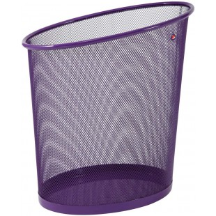 Alba MESHCORB P Corbeille a  papier en metal mesh Violet