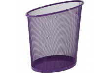 Alba MESHCORB P Corbeille a  papier en metal mesh Violet