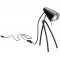 ALBA FLUOKID2 N Lampe de bureau fluorescente Noir, Acier, 11x16x34 cm