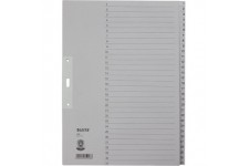 Leitz Intercalaires en papier numerotes 1231-85 A4, 240 mm, 300 mm, gris 1-31, 100 g/m².