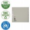 Leitz Intercalaires A4 avec Onglets 26-50, Mi-Hauteur, Extra-Large, Papier 100% Recycle, Certifie Ange Bleu, Gris, 13