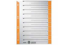 Leitz 16520045 Intercalaire Gris, Orange