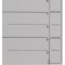 LEITZ Intercalaire Format A5, carton, gris