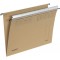 Lot de 25 : Esselte Leitz Alpha Rail organiseur de suspension en carton natron marron naturel