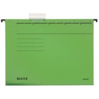 Lot de 25 : ® LEITZ alpha-suspension fichier chipboard-green couleur -