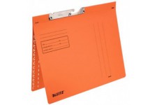 Lot de 50 : LEITZ pendelhefter combi-manila en carton Orange