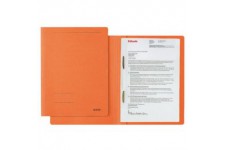 Lot de 25 : LEITZ 30030045-Classeur (Orange, carton, en plastique, A4, Portrait)