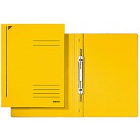 Lot de 25 : Esselte Leitz Classeur a spirales, Format A4 reliure, carton Pendarec, jaune