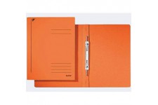 Lot de 25 : LEITZ cahier a spirales, A4, KFM. heftung, colorspankarton, Orange