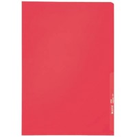 LEITZ chemises standard A4 en polypropylene graine rouge - Lot de 100