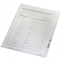 Esselte Leitz Premium Document A5 a  manches en PVC transparent