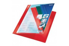 Esselte-leitz agrafeuse exquisit, prasentationstasche a4 extralarge pVC rouge