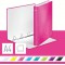 Leitz - Wow - Classeur a  4 anneaux - A4 - 25 mm - Rose