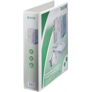 Leitz Classeur de Presentation Anneaux Format A4+ - Blanc