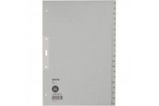 LEITZ Index A - Z Papier A4 20 feuilles papier gris