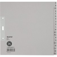 Esselte-leitz papierregister a4 demi-hauteur 20 feuilles (gris)