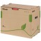 Lot de 10 : Esselte Boite de Classement & Transport avec Couvercle et Ouverture par l'Avant pour Classeurs, 100% Carton Recycle,