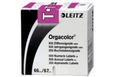 Leitz Onglet Alphab?Tique "T" Sur Rouleau Violet AdheSif