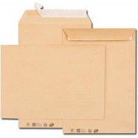 Lot de 10 Pochette Every Day 162x229/C5, 85 g/m², coloris brun - paquet de 25