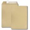 Boite de 250 pochettes kraft arme brun C4 229x324 130 g/m² bande de protection