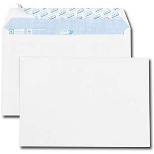 GPV 1876 Boite de 500 enveloppes auto-adhesives 162 x 229 mm Blanc