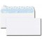 Boite de 500 enveloppes blanches DL 110x220 80 g/m² bande de protection