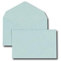 Paquet de 100 enveloppes election recyclees bleues 90x140 75 g/m²