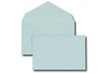 Paquet de 100 enveloppes election recyclees bleues 90x140 75 g/m²