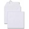 Boite de 500 enveloppes carrees blanches 150x150 120 g/m²