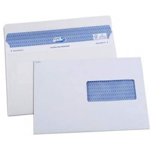 Enveloppe a fenetre Every Day 162x229/C5, 90 g/m², adhesive, coloris blanc - boite de 100