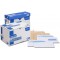 Boite de 500 enveloppes blanches DL 110x220 80 g/m² fenetre speciale numerique 45x100 bande de protection