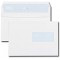 Boite de 500 enveloppes blanches C5 162x229 90 g/m² fenetre 45x100 autocollantes