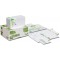 Erapure Boite de 500 enveloppes recyclees extra Blanches Format DL 110x220mm fenetre 45x100mm 80g