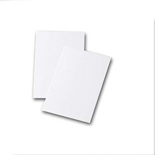 Paquet de 50 cartes de visite 220g 82 x 128 mm Lot de 20