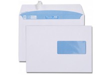 Boite de 500 enveloppes blanches C5 162x229 90 g/m² fenetre speciale numerique 45x100 bande de protection