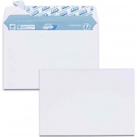 Enveloppes, DL, 110 x 220 mm, blanc, sans fenetre