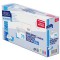 Boite de 70 enveloppes blanches DL 110x220 80 g/m² fenetre 45x100 bande de protection