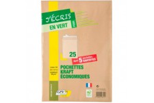 pochettes kraft + 5 gratuites - GPV - 85g - Format 229x324 mm