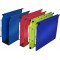 L'Oblique 13144 Lot de 10 Dossiers Suspendu Polypropylene Ultimate Armoire H275 mm Entraxe 330 mm Fond 15 Cerise