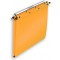 Ultimate PP pour Tiroir Lot de 10 Dossiers suspendus en Polypro Opaque Fond 15mm Jaune