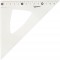 Maped 146123 equerre Cristal 45° Hypotenuse 210 mm