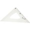 Maped 146123 equerre Cristal 45° Hypotenuse 210 mm