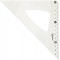Maped 146123 equerre Cristal 45° Hypotenuse 210 mm