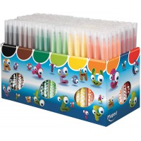 Maped Boite de 144 feutres - 12 couleurs differentes Ultra-lavable