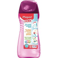 Maped Picnik Origins - Gourde pour Enfants avec Capuchon de Protection- Systeme Anti-Gouttes et Etanche - en Plastique Sans BPA 